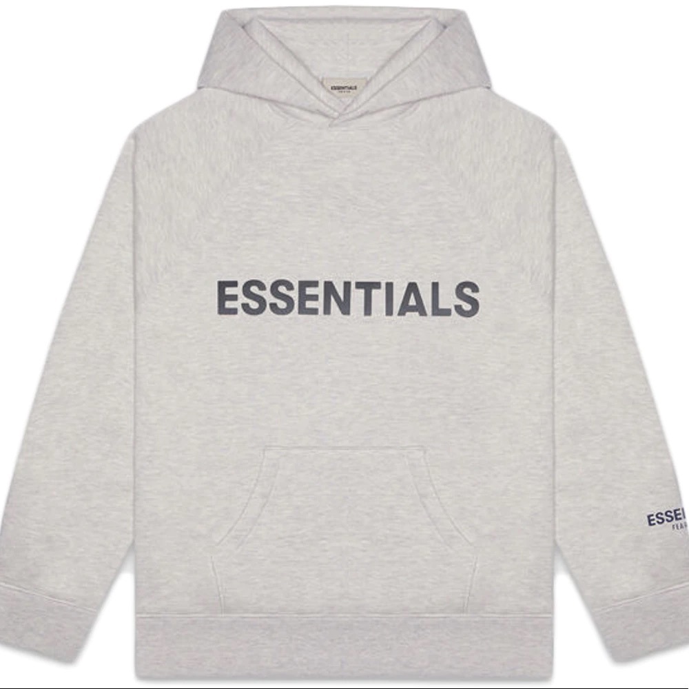 FOG Essentials Oatmeal Heather Hoodie